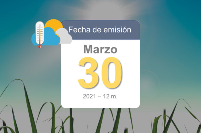 Weather forecast, Mar 30, 2021