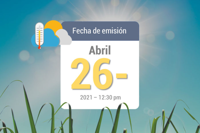 Weather forecast, Apr 26, 2021