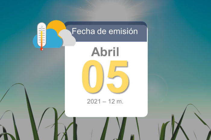 Weather forecast, Apr 05, 2021