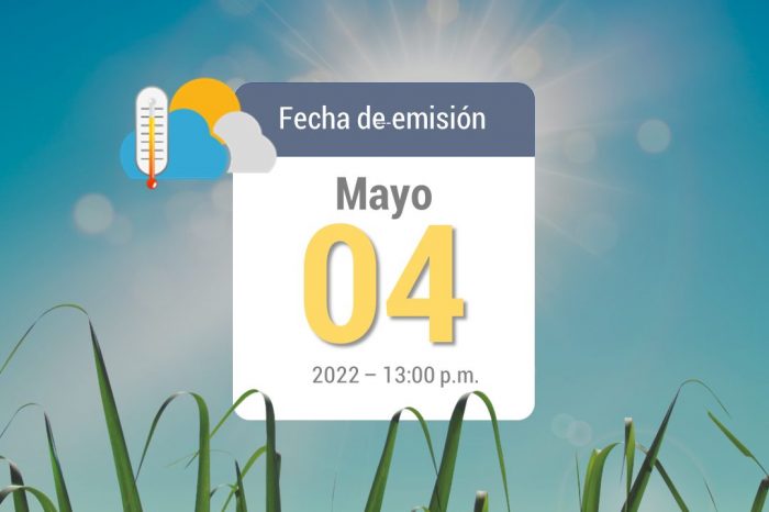 Pronóstico del tiempo, 04 may-2022