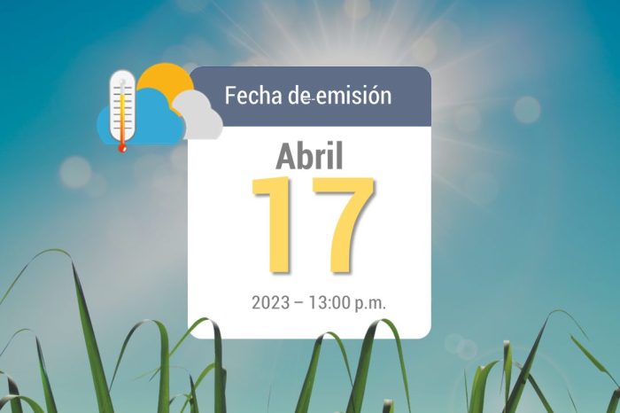 Pronóstico del tiempo, 17 Abr-2023